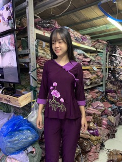 Đồ bộ đi chùa (thun nơ