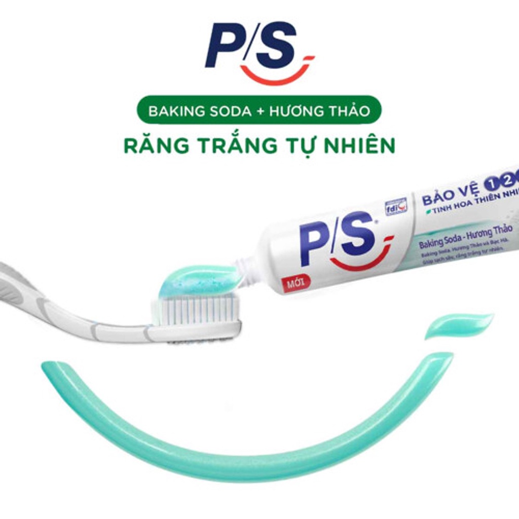 Kem Đánh Răng P/S Bảo Vệ 123 Baking Soda - Hương Thảo 180g