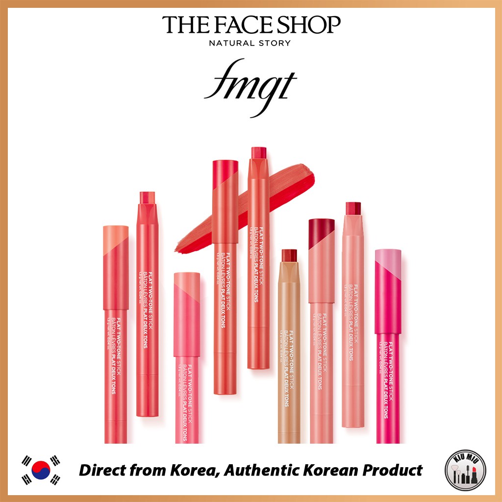 THE FACE SHOP fmgt FLAT TWO-TONE STICK *ORIGINAL KOREA*