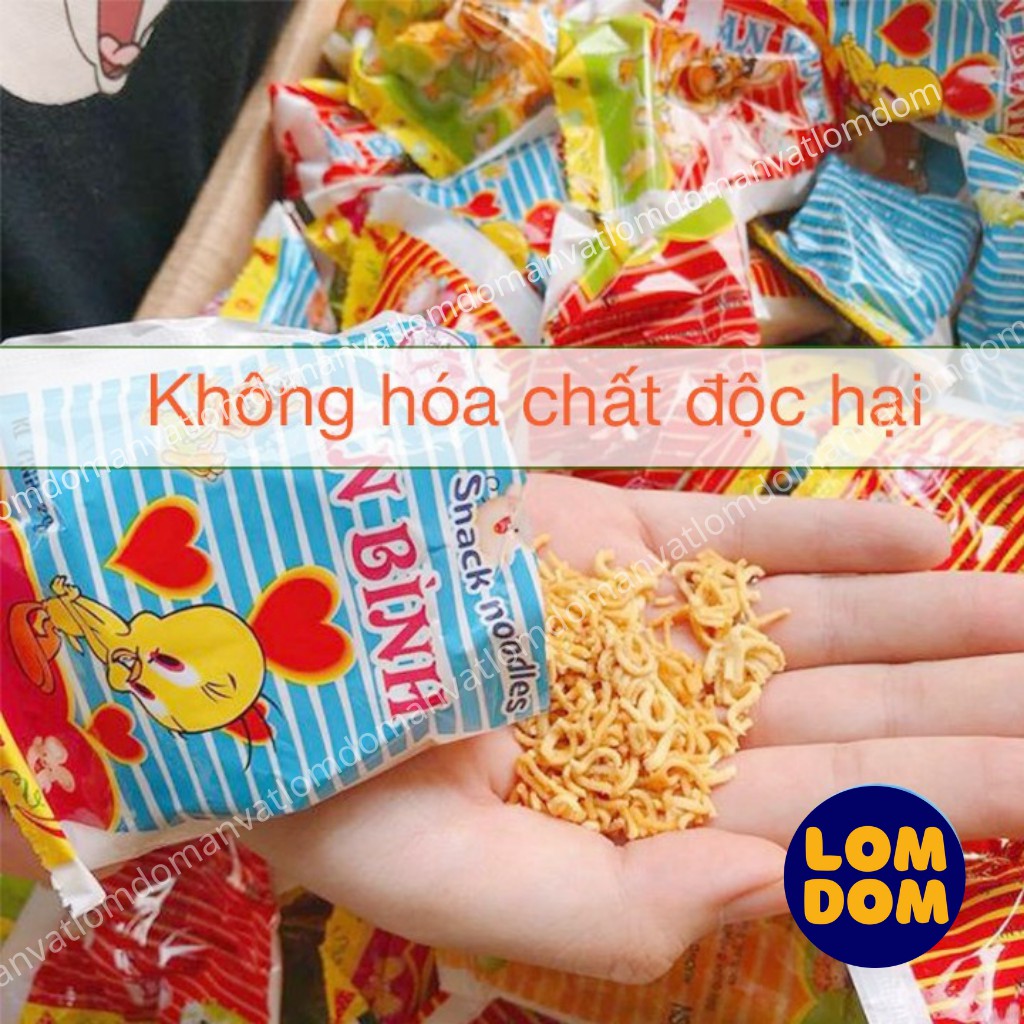 (Quà tặng ngẫu nhiên) Gói Mì Tôm Trẻ Em An Bình Hương Vị Thơm Ngon LomDom foods MTTE