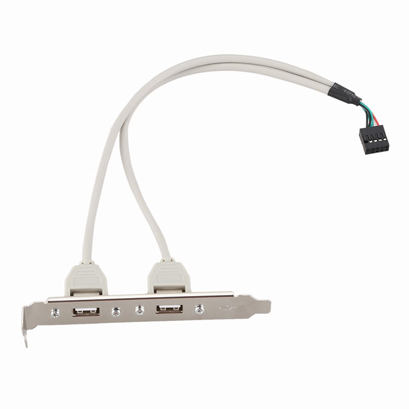 Expansion 2 Ports Hub USB 2.0 to 9 Pin Header Mainboard Pa tusongh44 | BigBuy360 - bigbuy360.vn