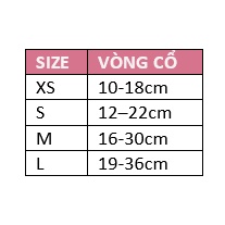 Vòng Chống Liếm Đa Năng Bằng Bông Cho Chó Mèo - VCL 002