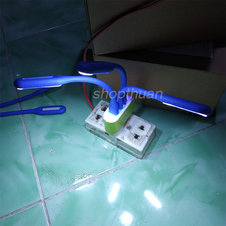 Đèn LED nguồn USB nhiều màu - đèn đọc sách, đèn led mini