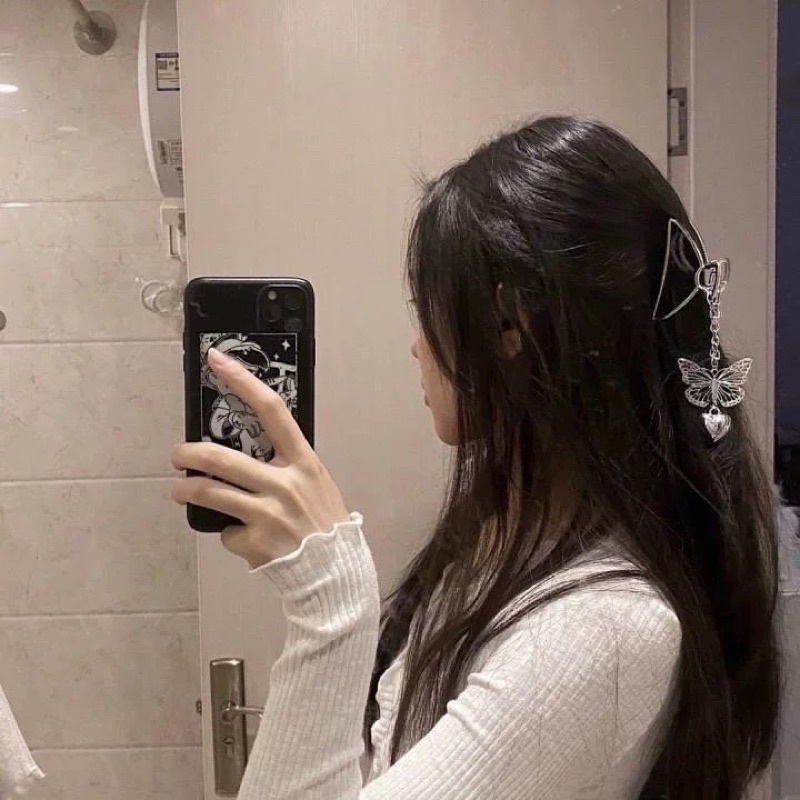 Kẹp tóc hình bướm - Gắp tóc nhiều mẫu- Khăn turban