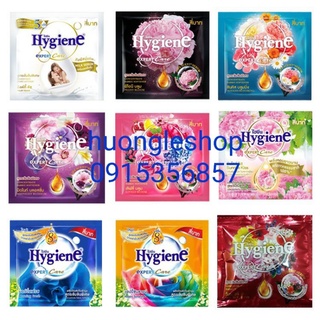 Hygiene Nước xã vải đậm đặc siêu thơm Thái Lan (dây 12 gói)
