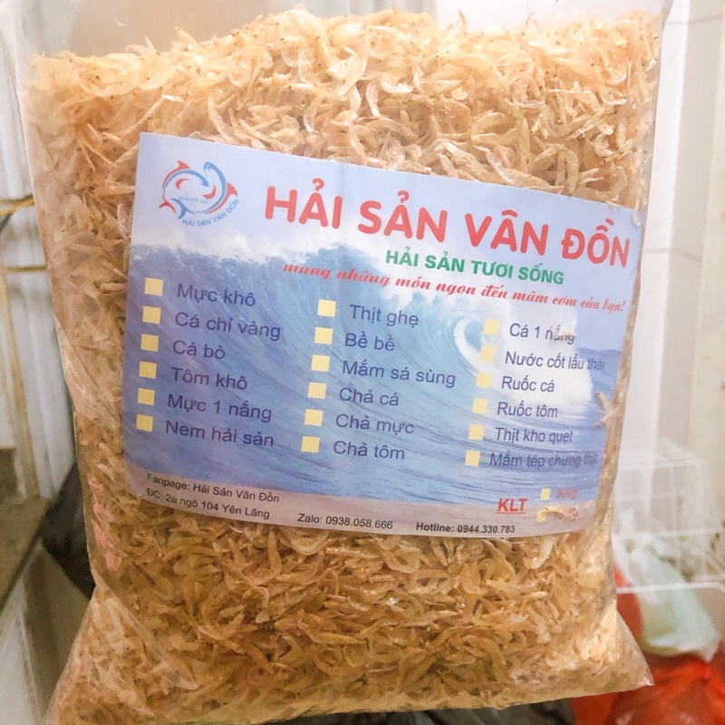 Tép khô/moi khô ngon số 1 Quảng ninh