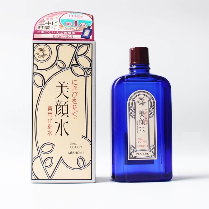 [CHÍNH HÃNG] Nước Hoa Hồng Cho Da Mụn Meishoku Bigan Medicated Skin Lotion 90ml