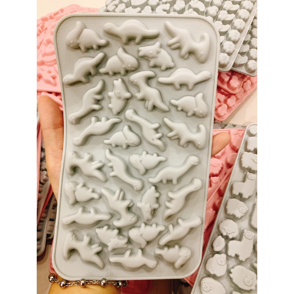 Khuôn làm kẹo dẻo, kẹo chip chip cho bé nhiều hình thù dễ thương