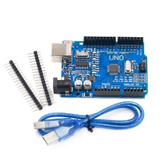 Bộ Bo Mạch Phát Triển Uno R3 Ch340G+Mega328P 16mhz Cho Arduino Uno R9 R3