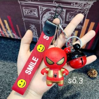 Móc khóa nhện đỏ,vàng.