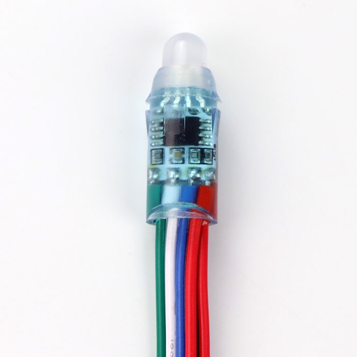 Led Đúc F8 Full Màu 1916 Bó 50 Led - Cháy Led Trước Led Sau Vẫn Chạy