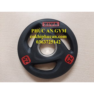 tạ đĩa cao su ziva 2,5kg