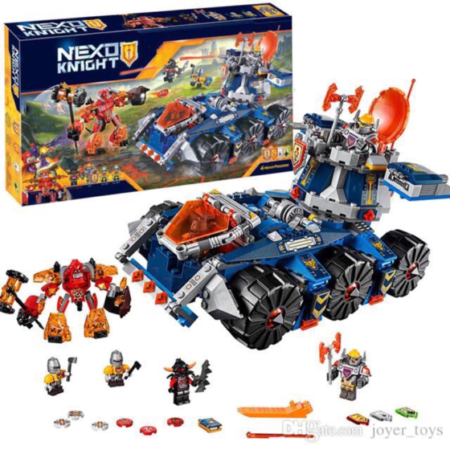 - Đồ chơi Lego nexo 10520 - tháp canh gác di động