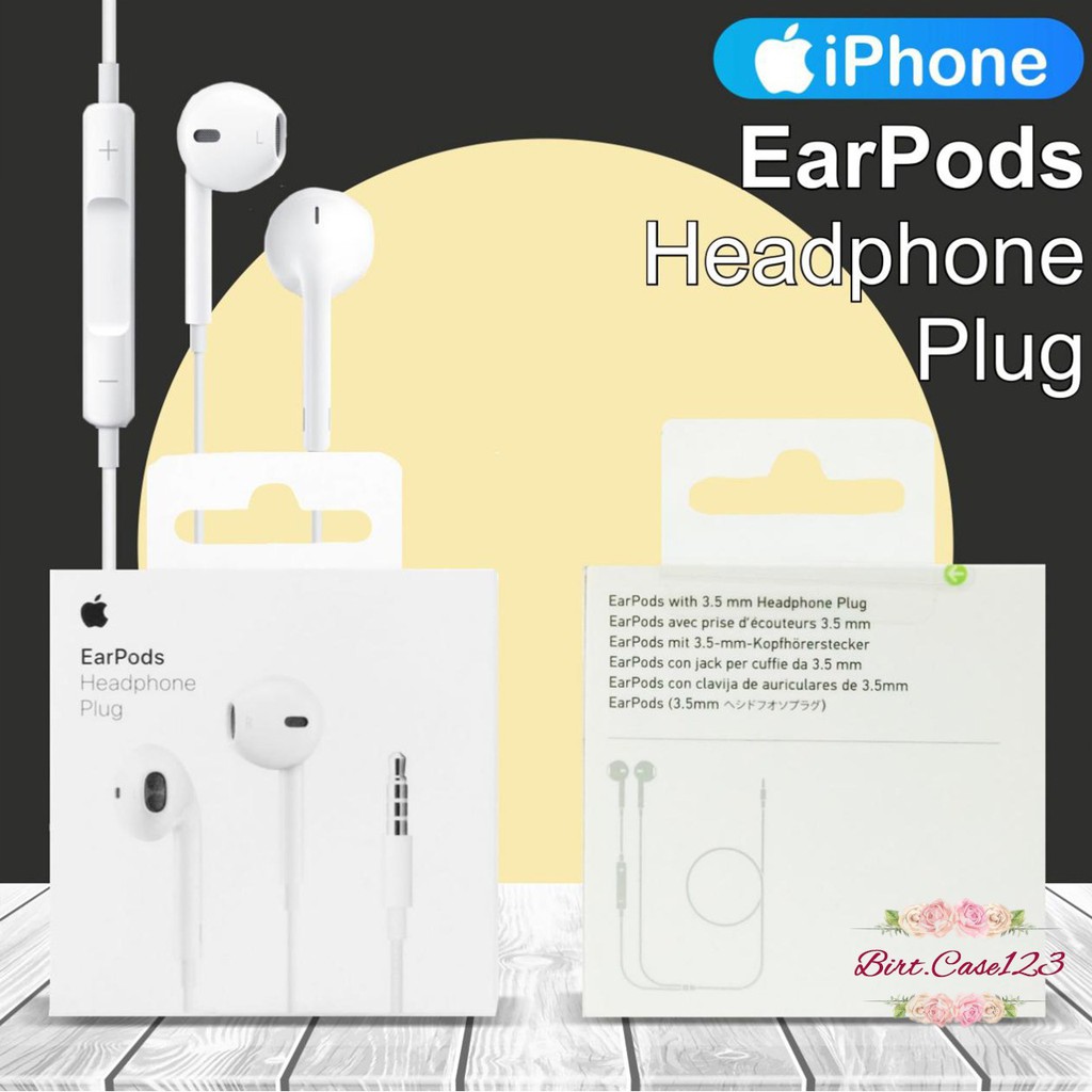 Tai Nghe Jack 3.5mm Bc4694 Cho Iphone 5g 5s 6g 6s 6 + 6s + | BigBuy360 - bigbuy360.vn