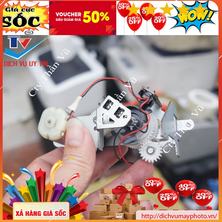 Cụm motor hông cụm motor nâng hạ máy in màu Epson L1800 L1300 PX 1004 PX 1001 G4500 1430W 1390 chuẩn có bảo hành