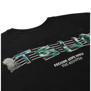 Áo thun TSUN Scooter Tee - Đen - Unisex