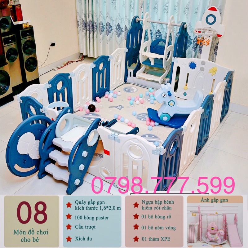 Quây củi nhựa phi hành gia full set