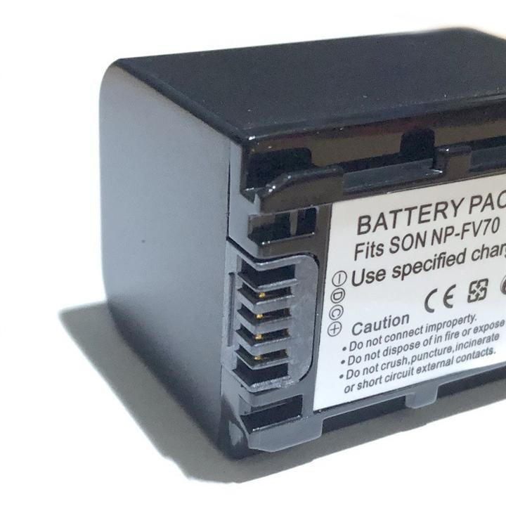 Pin Máy Ảnh, Máy Quay Sony Np-Fv70 7.2V 2600Mah Cao Cấp