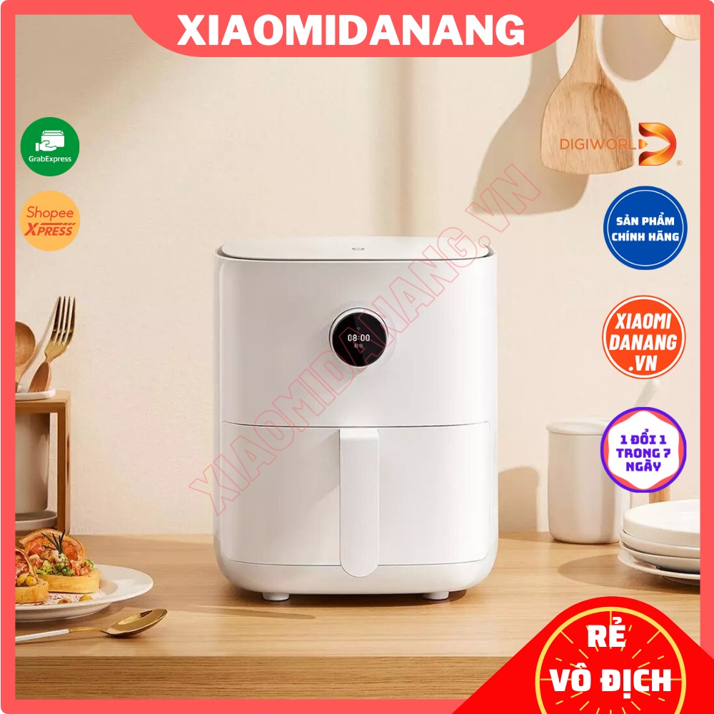 [Mã 155ELSALE giảm 7% đơn 300K] [Bản quốc tế] Nồi chiên không dầu Xiaomi Smart Air Fryer (3.5L) EU Digiworld BHR4849EU