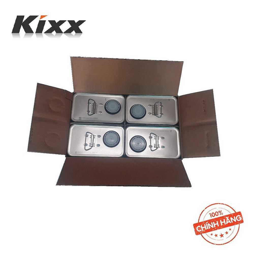 [ THÙNG 4 CAN ] Dầu động cơ xăng Kixx G SL 10W40 4L thùng thiếc cho động cơ xăng bốn thì giúp động cơ tăng tuổi thọ xe.