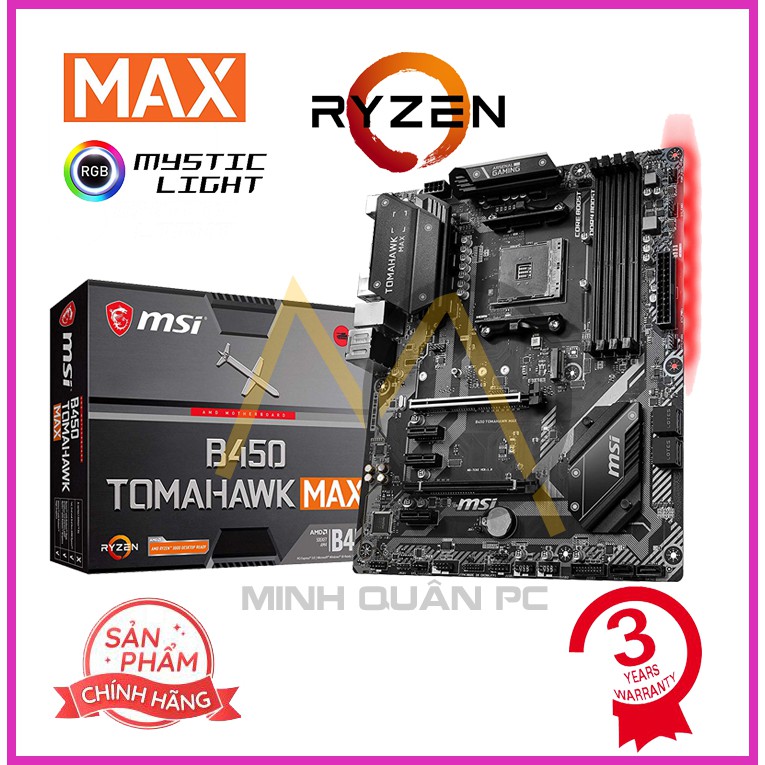Mainboard MSI B450 TOMAHAWK MAX