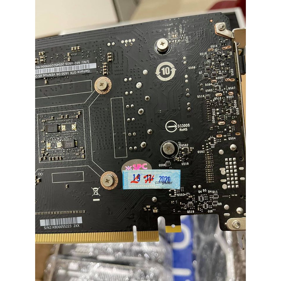 Vga màn hình MSI Ventus 1650/4g/Dr6 hàng đẹp như mới, bảo hành cuối năm 12/ 2023 | BigBuy360 - bigbuy360.vn