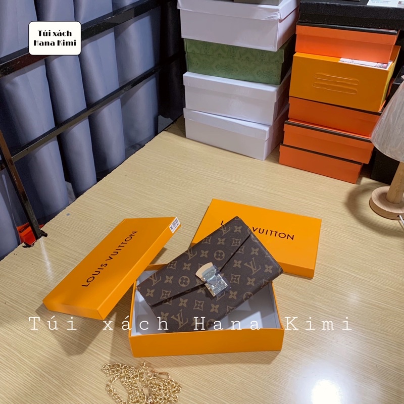 Ví cầm tay- Clutch cầm tay size 23 chất lượng tốt Full hộp