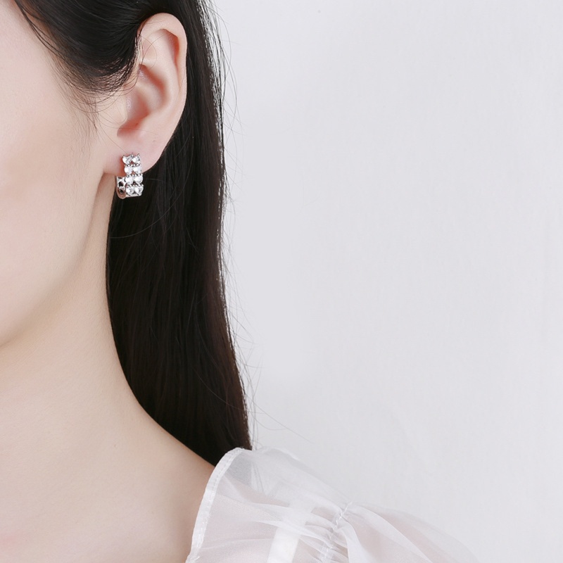 Cặp Bông Tai Khoen Tròn Thời Trang Nữ