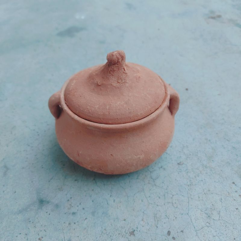Niêu đất mini niêu đất nấu cơm niêu cho bé minisize có thể nấu thật cơm siêu ngon - Ảnh thật tại shop