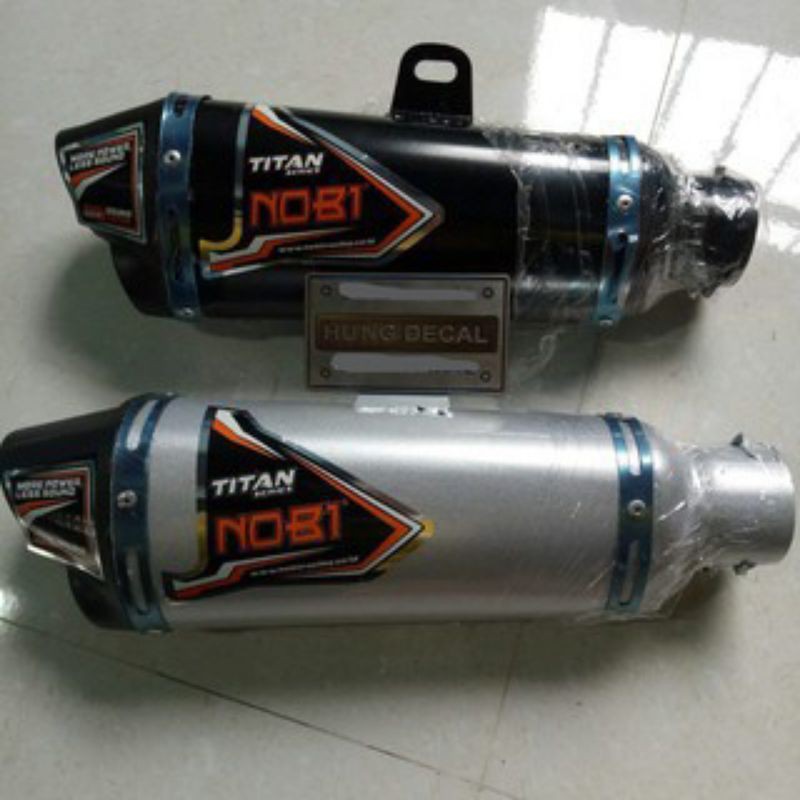 [FREESHIP-HÀNG LOẠI 1]PÔ NOBI 2 NÒNG⚡FULLSET PÔ NOBI KÈM CỔ TITAN GẮN WINER EXCITER SONIC SATRIA RAIDER FZ GSX R15 TFX