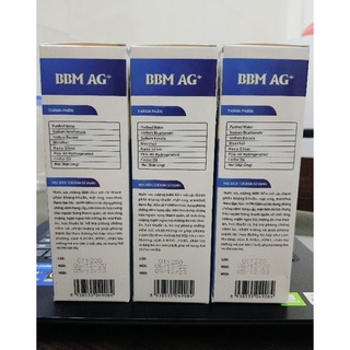 Nước súc họng BBM AG+ 250ml