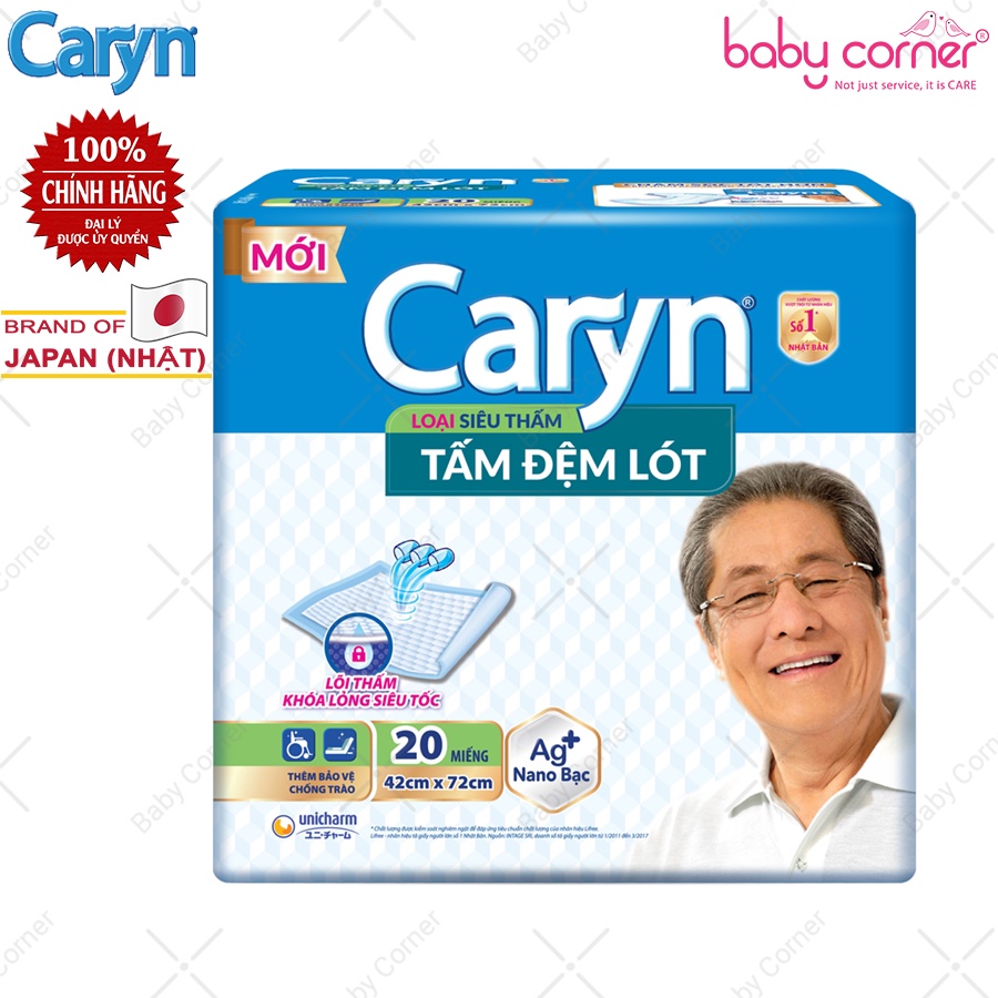 Tấm Đệm Lót Siêu Thấm Caryn 40 x 70cm