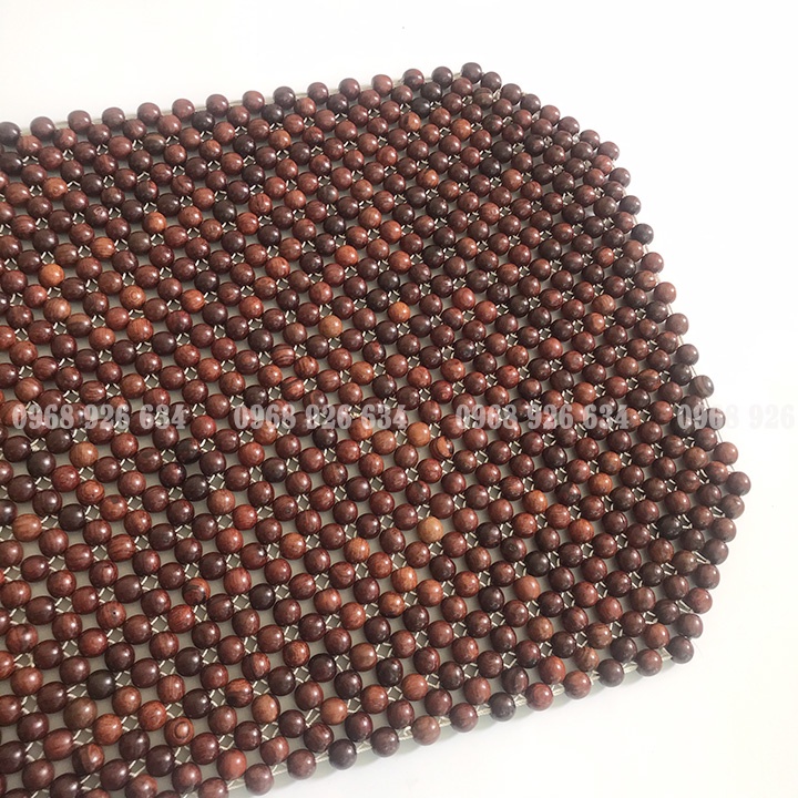 Lót ghế ô tô FREESHIP Đệm ghế ô tô hạt gỗ cẩm cao cấp loại trùm vai cho ô tô, xe hơi, văn phòng xe khách