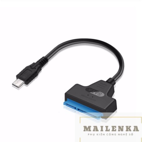 Dây Cáp Chuyển Đổi USB Sang Sata 3 Hỗ Trợ 2.5inch SSD HDD SATA 22 pin