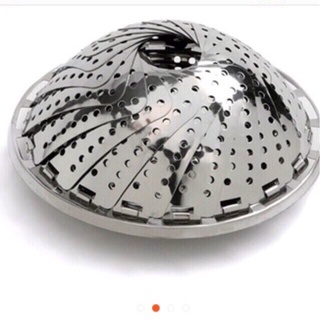 Vỉ hấp inox xòe đa năng gấp gọn