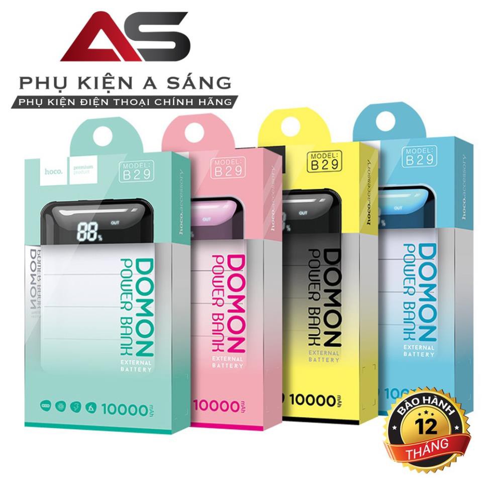 PIN SẠC DỰ PHÒNG HOCO. B29 - 10.000 Mah - CHÍNH HÃNG BẢO HÀNH 1 THÁNG