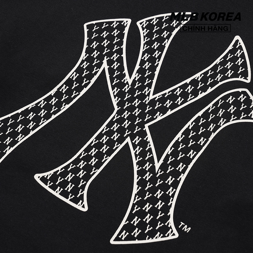 MLB - Áo hoodie tay dài phối mũ Monogram Big Logo 3AHDM0114-50BKS