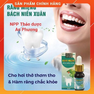 [ cực hiệu quả]Răng miệng Bách Niên Xuân giúp giảm hôi miệng, sạch lưỡi, hết sâu răng