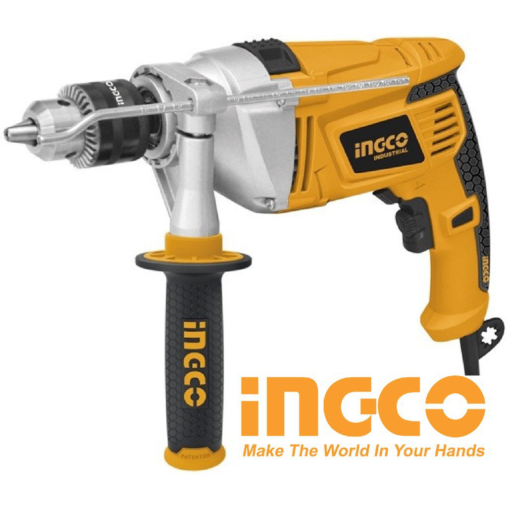 [INGCO] INGCO Máy khoan có khoan búa 13mm 1100W Impact Drill ID11008E