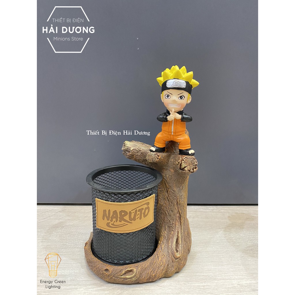 Ống đựng bút siêu dễ thương mô hình chibi Naruto - Kakashi - Người Nhện - Trang trí căn phòng decor vintage