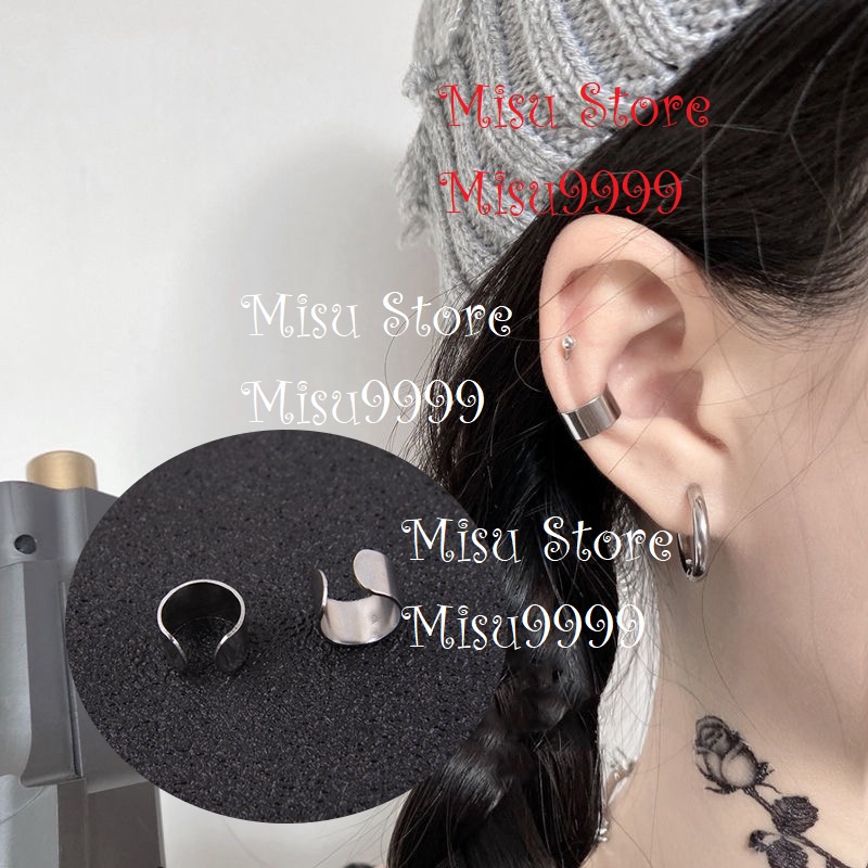 Kẹp titan mặt dẹt uốn nam nữ
