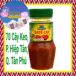 Ớt sa tế thuận phát cay hũ 85g - sate cay thuận phát chai 80g
