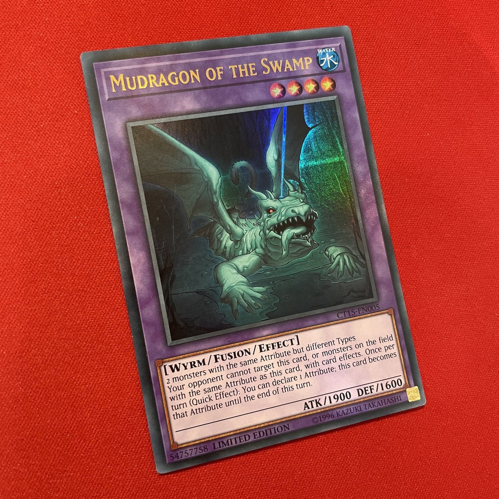 EN]Thẻ Bài Yugioh Chính Hãng] Mudragon Of The Swamp