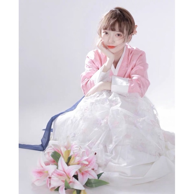 Hanbok nữ hàn quốc nhẹ nhàng Trang phục hàn quốc