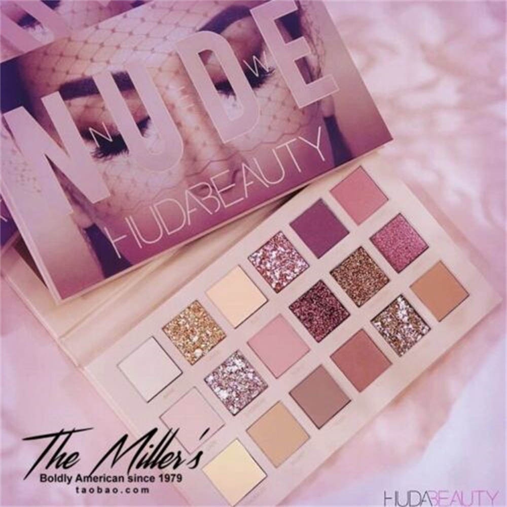 Bảng phấn mắt Huda Beauty 18 màu sắc kết hợp thời trang