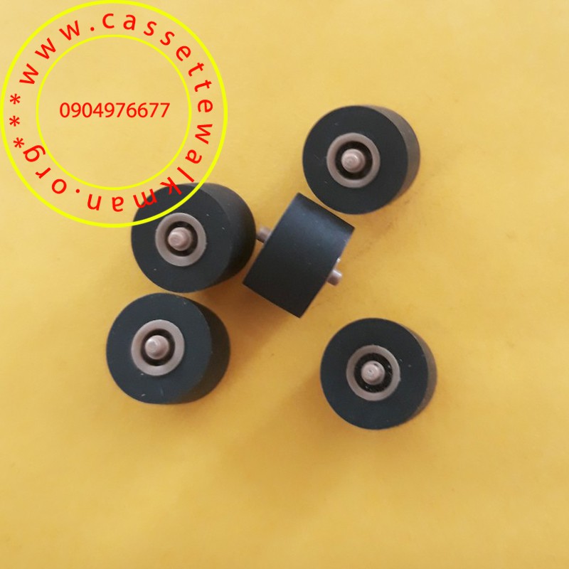 Bộ 5 cái bánh tỳ cassette liền trục 10mm x 1.5mm