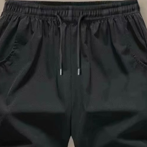 Quần ngắn ống rộng màu trơn thiết kế đơn giản thời trang cho nam nữ