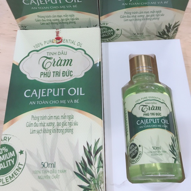 Tinh dầu tràm nguyên chất 100% ( 20ml -50ml)