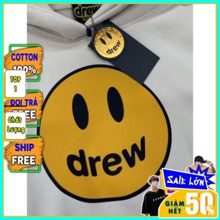 Áo nỉ Hoodie Drew house mặt cười bao chất , áo nỉ bông hoodie unisex nam nữ siêu đẹp HD5