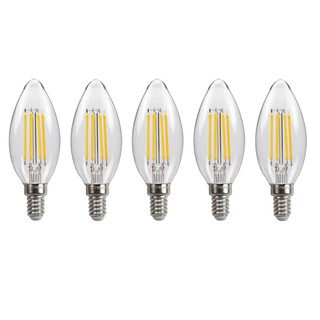 Bộ 5 bóng đèn Led Edison C35 4W hình quả nhót đui E14